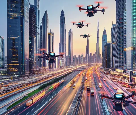 UAE Begins Mapping Air Corridors